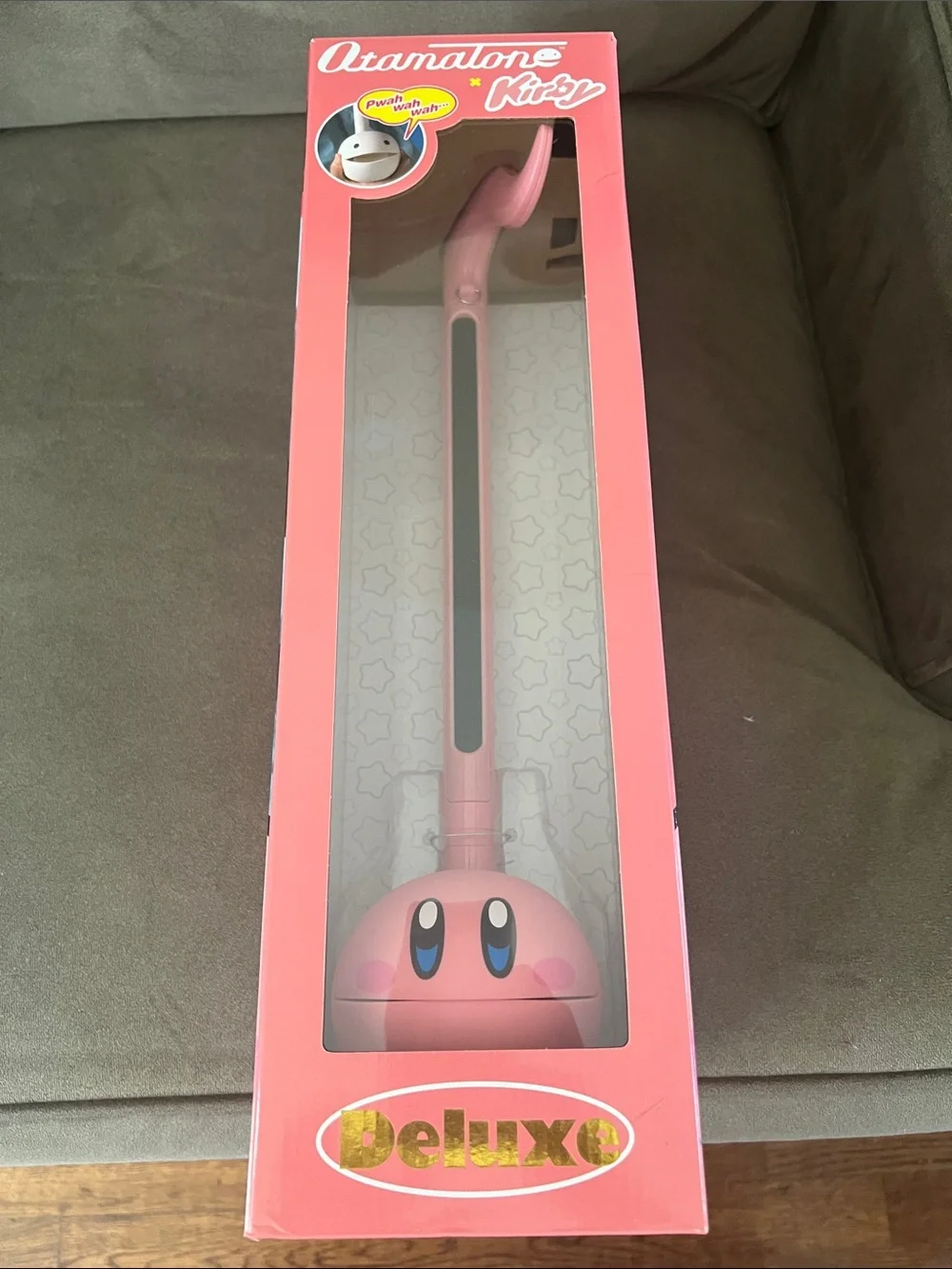 Kirby Pink Otamatone-Style Deluxe Electronic Headset Toy